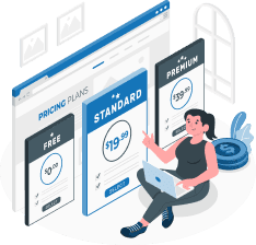 Minh họa khách hàng truy cập qua liên kết giới thiệu